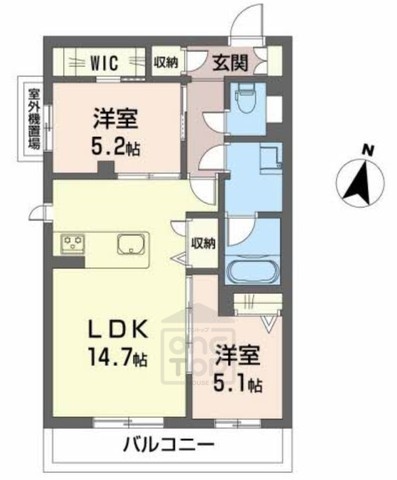 ラ　メゾン　デ　エスポワールの間取り