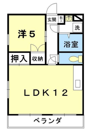 スカイプラザ焼津の間取り