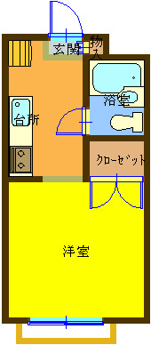 マナンティアルの間取り