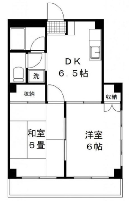 サンパールハイツの間取り