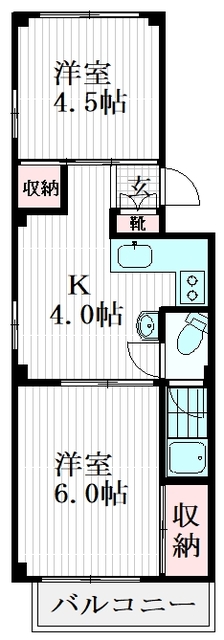 善福寺マウナハレの間取り