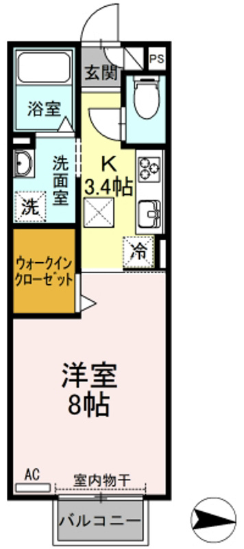 Ｄーｒｏｏｍ今池の間取り