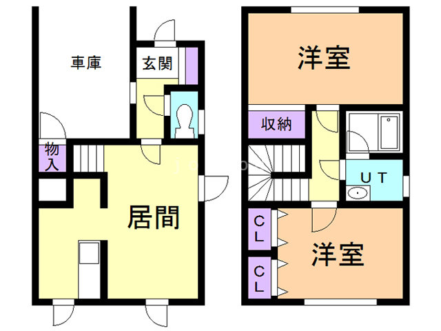 ユニゾン月寒西の間取り