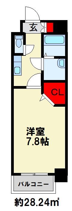 コスモス　Mの間取り