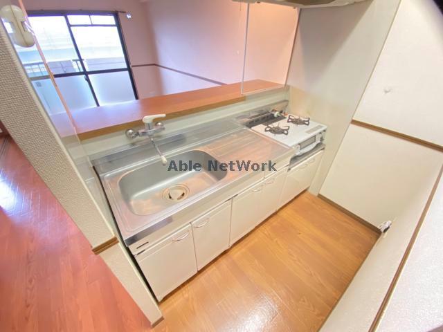 キッチン　203号室写真