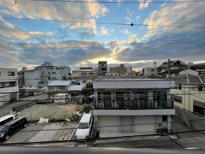 【河島マンションの眺望】