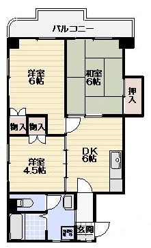 ソシアルハイツの間取り