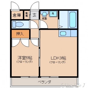 ファンタジーハウス2号館の間取り