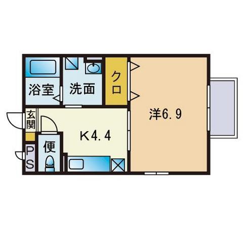 アムール駅東の間取り