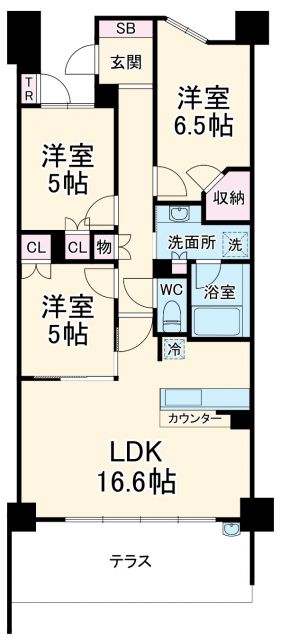 アネシア一社の間取り