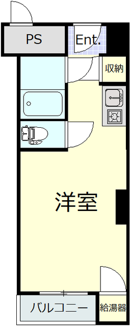 シャルマン築地明石町の間取り