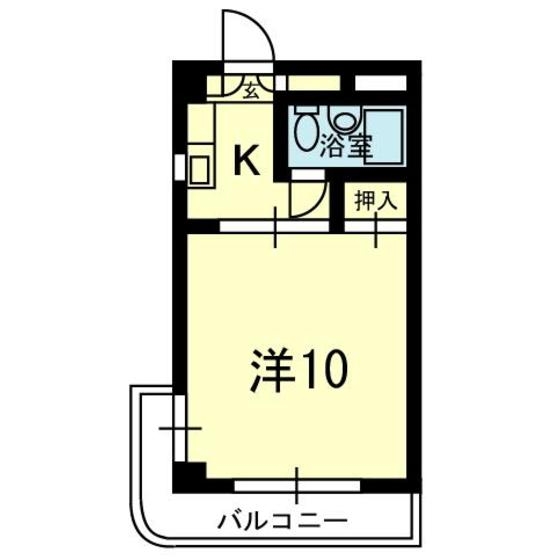 シティハウス十禅寺の間取り