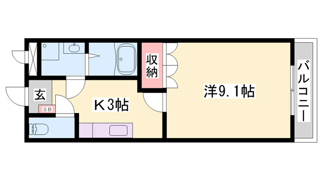 プランドールソフィアの間取り