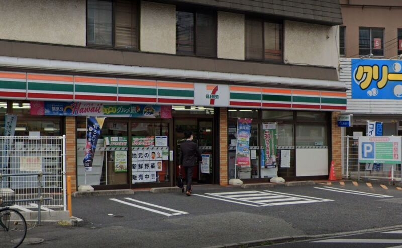 コンビニ　セブンイレブン広島南蟹屋店（コンビニ）まで162m