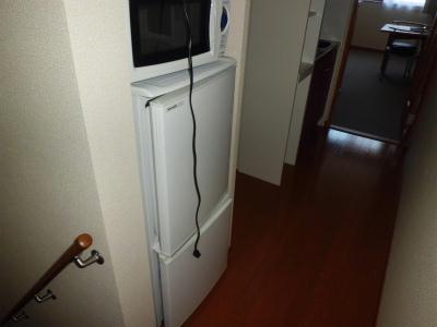 その他　冷蔵庫と電子レンジ。