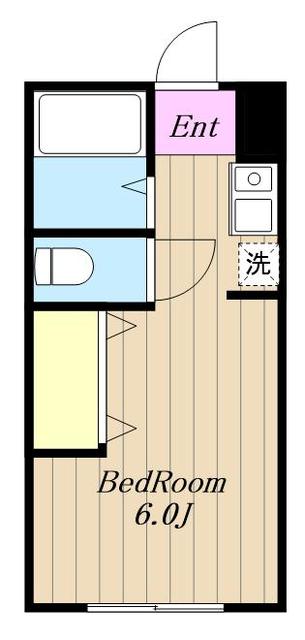 レインボーハイツの間取り