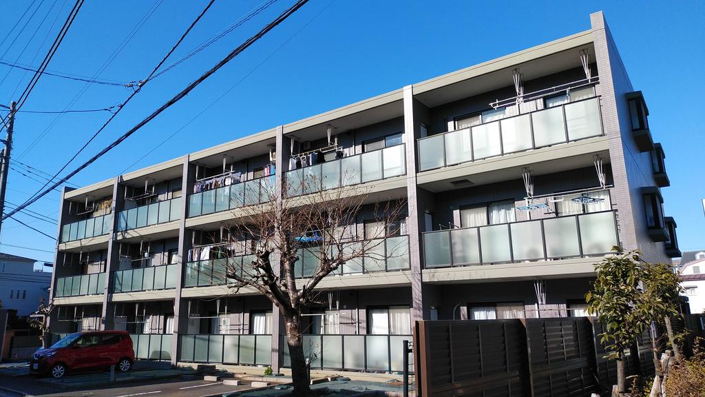 板橋区赤塚新町のマンションの建物外観