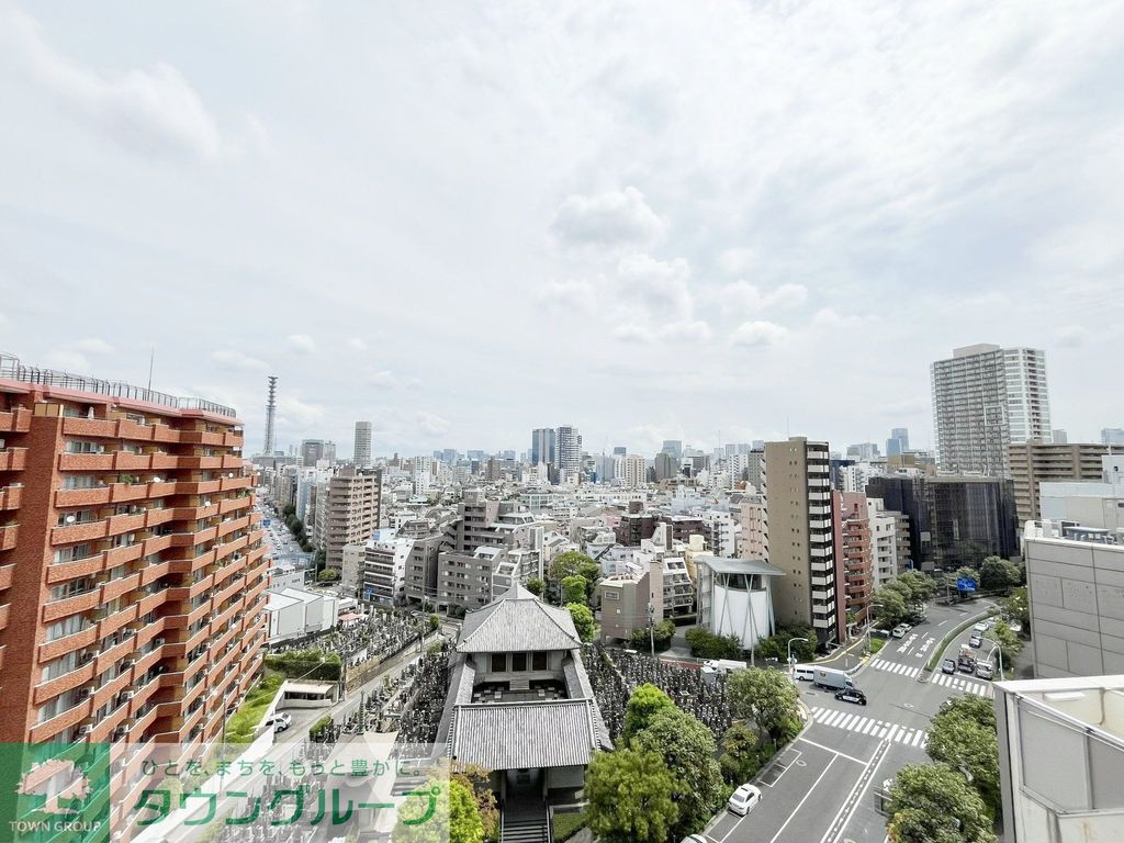 【新宿区新宿のマンションの眺望】