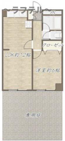 所沢市けやき台のマンションの間取り