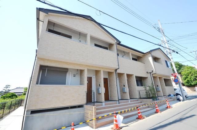 さいたま市中央区円阿弥のアパートの建物外観