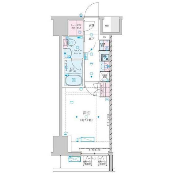 ＧＥＮＯＶＩＡ川崎VIIの間取り