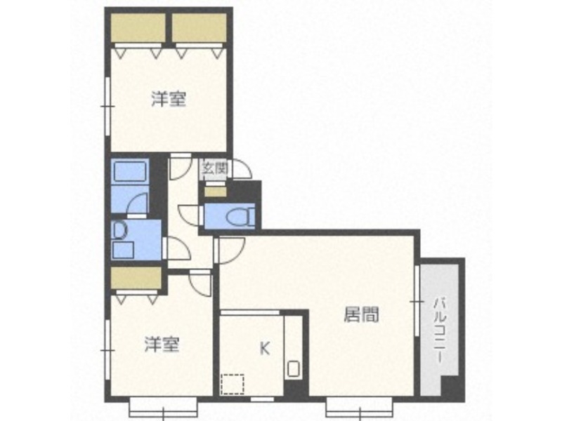 リージェンシー円山の間取り