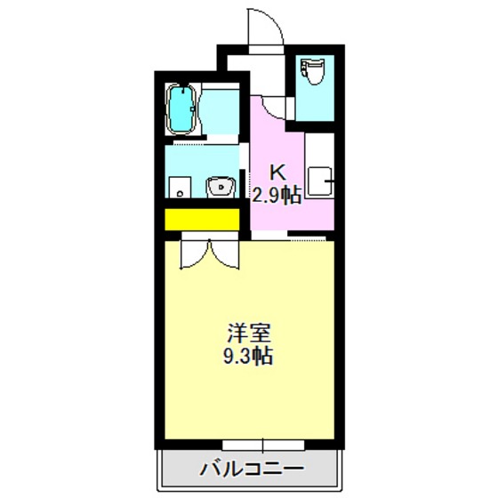 リリーブル小田原屋の間取り