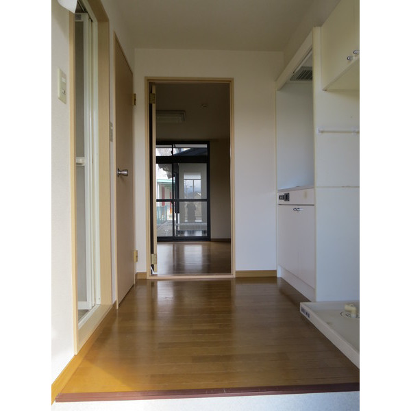 中里ハイツの玄関写真