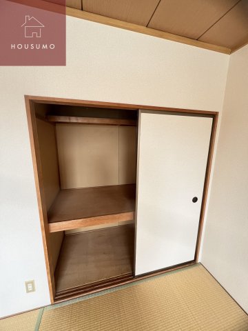 収納　きれいな和室です