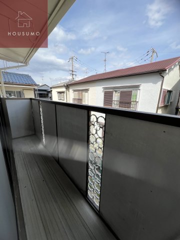 バルコニー　寝室です