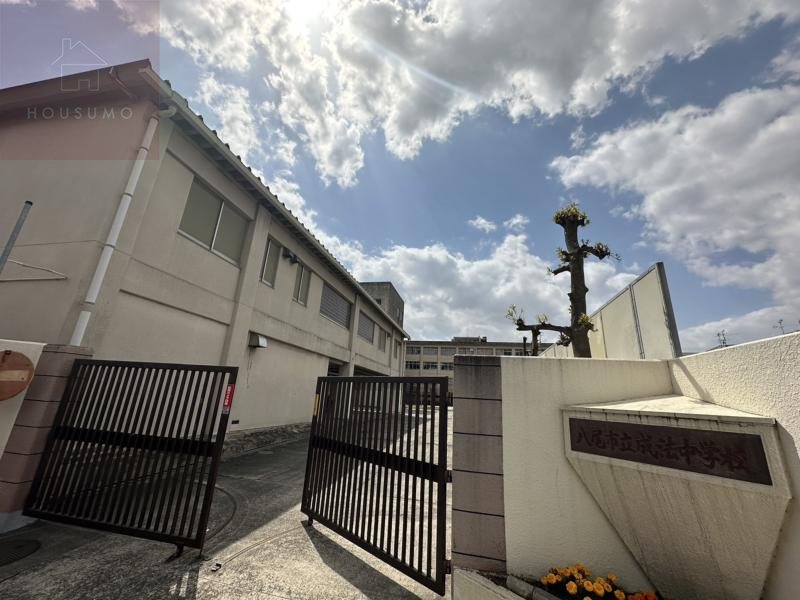 中学校　八尾市立成法中学校（中学校）まで613m