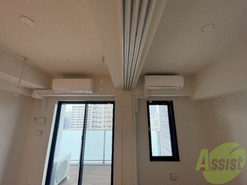 その他設備　エアコンを撮影しました。２基もついていますね。