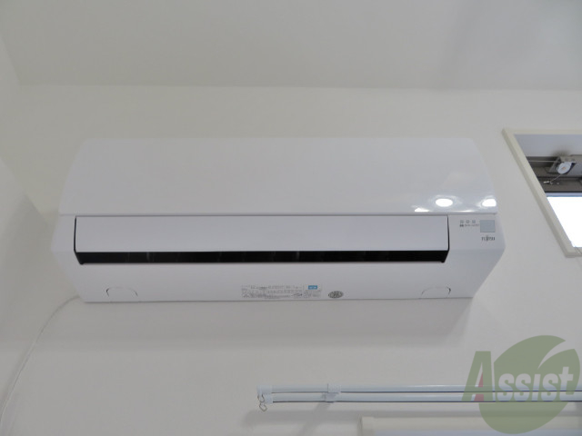 その他設備　エアコンが設置してありますので、寒暖対策もばっちり。