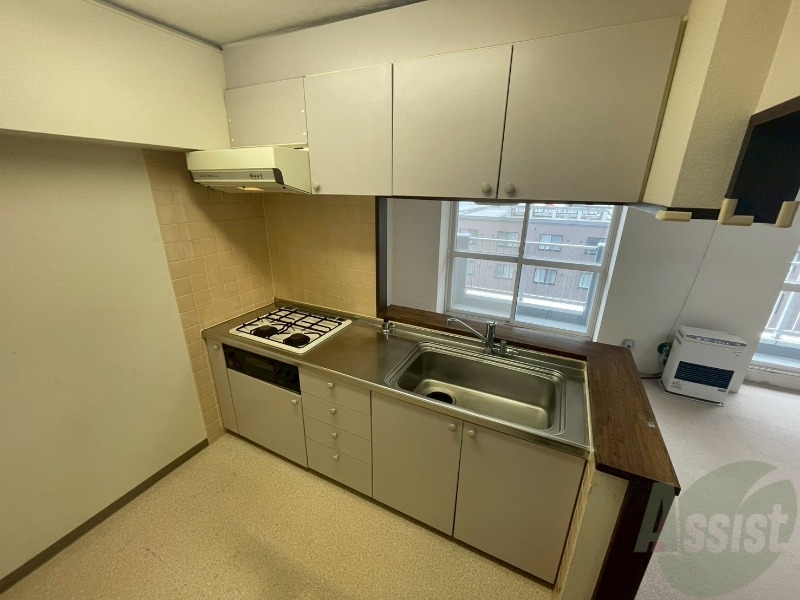 キッチン　キッチンはスペースも広々していて使いやすそうですよ！