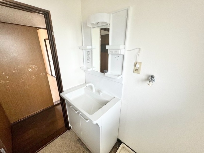 洗面設備　図面と現状に相違がある場合には現状を優先