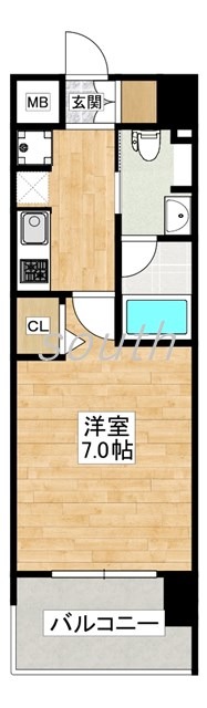 ルネフラッツ森小路駅前IIの間取り
