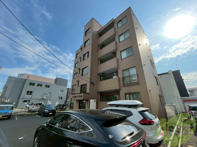 建物外観　札幌市東区北１７条東「ブラボー１７１５」