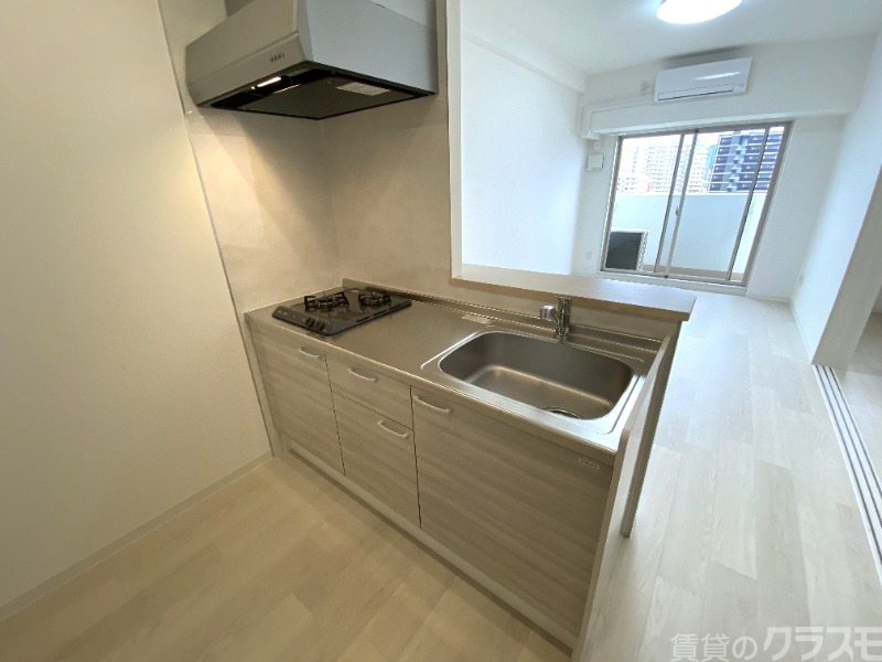 キッチン　自炊のはかどりそうなキッチン！