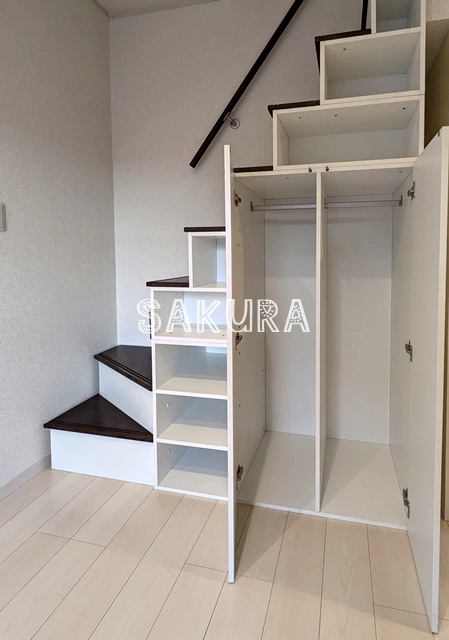 収納　お荷物の多い方でも安心のクローゼット付き♪