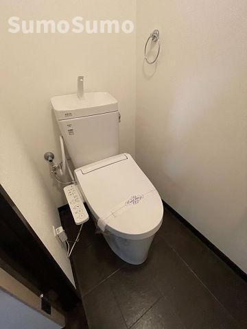 トイレ　ゆったりとした空間のトイレです