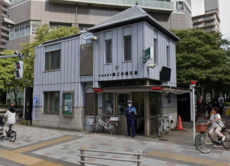 警察署・交番　警視庁月島警察署勝どき橋交番（警察署・交番）まで750m