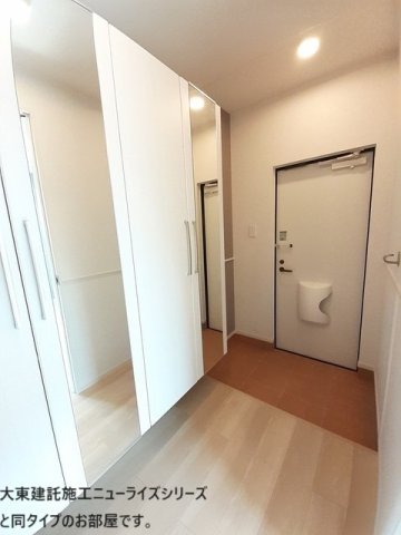 玄関　毎日通る玄関はこちらです