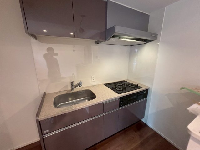 キッチン　コンパクトなキッチンで掃除もラクラク