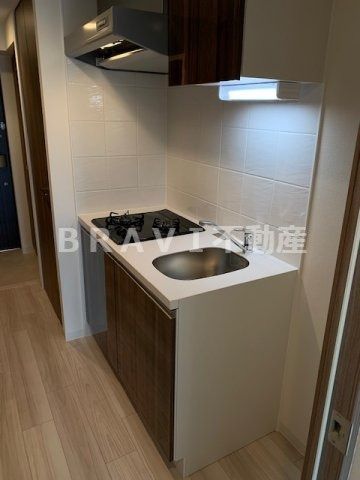 キッチン　【プランドール北浜】お料理しやすいキッチンです