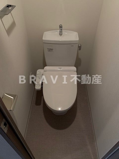 トイレ　【プランドール北浜】トイレもきれいです