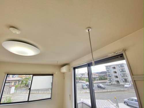 その他設備　室内物干し