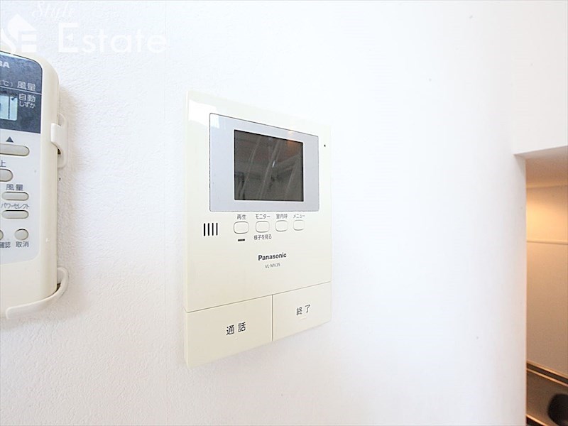 セキュリティ　モニター付きインターホン