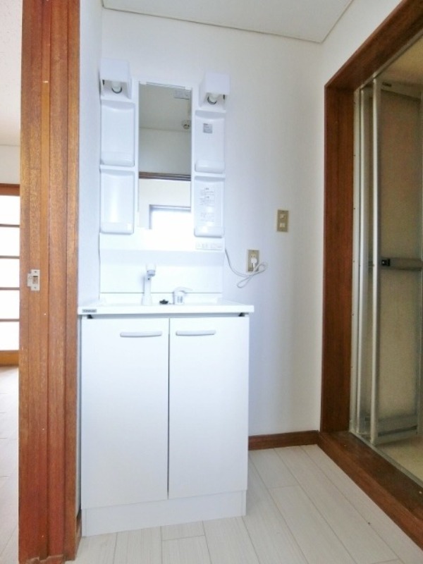 洗面設備　図面と現状に相違がある場合には現状を優先