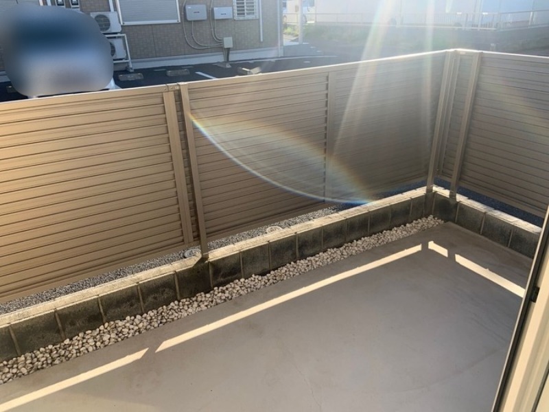 バルコニー　図面と現状に相違がある場合には現状を優先