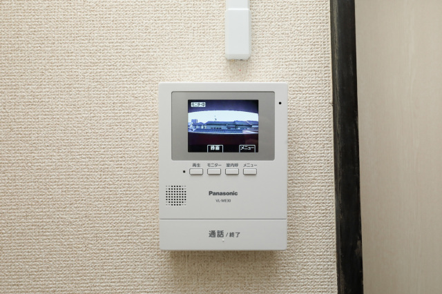 セキュリティ　モニター付きインターフォン